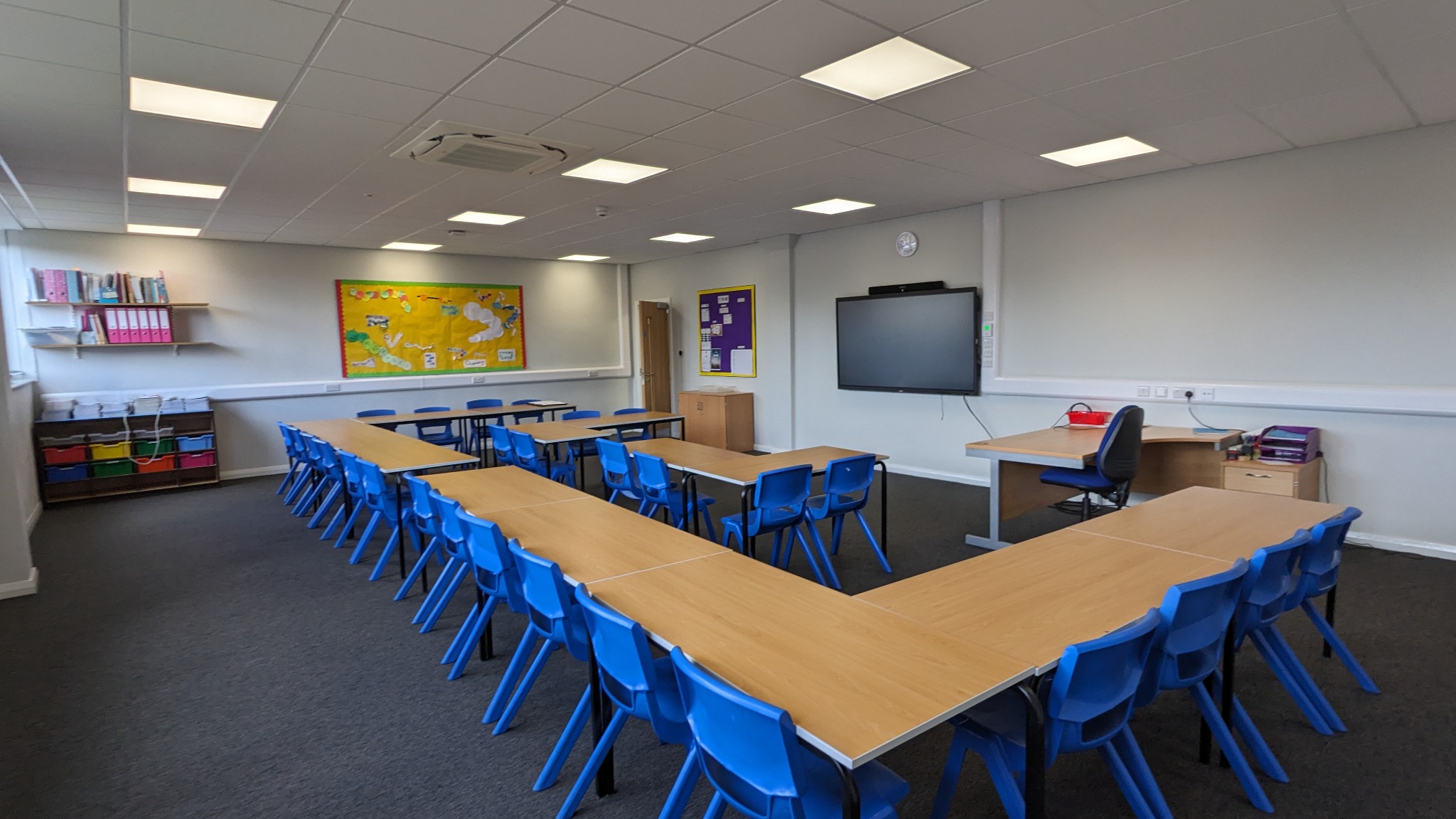Larger teaching room